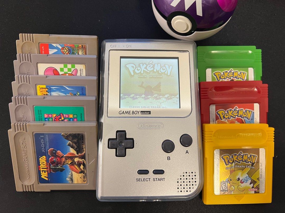 Game Boy Pocket (GBP) – Backlit Mod with Upgraded Screen