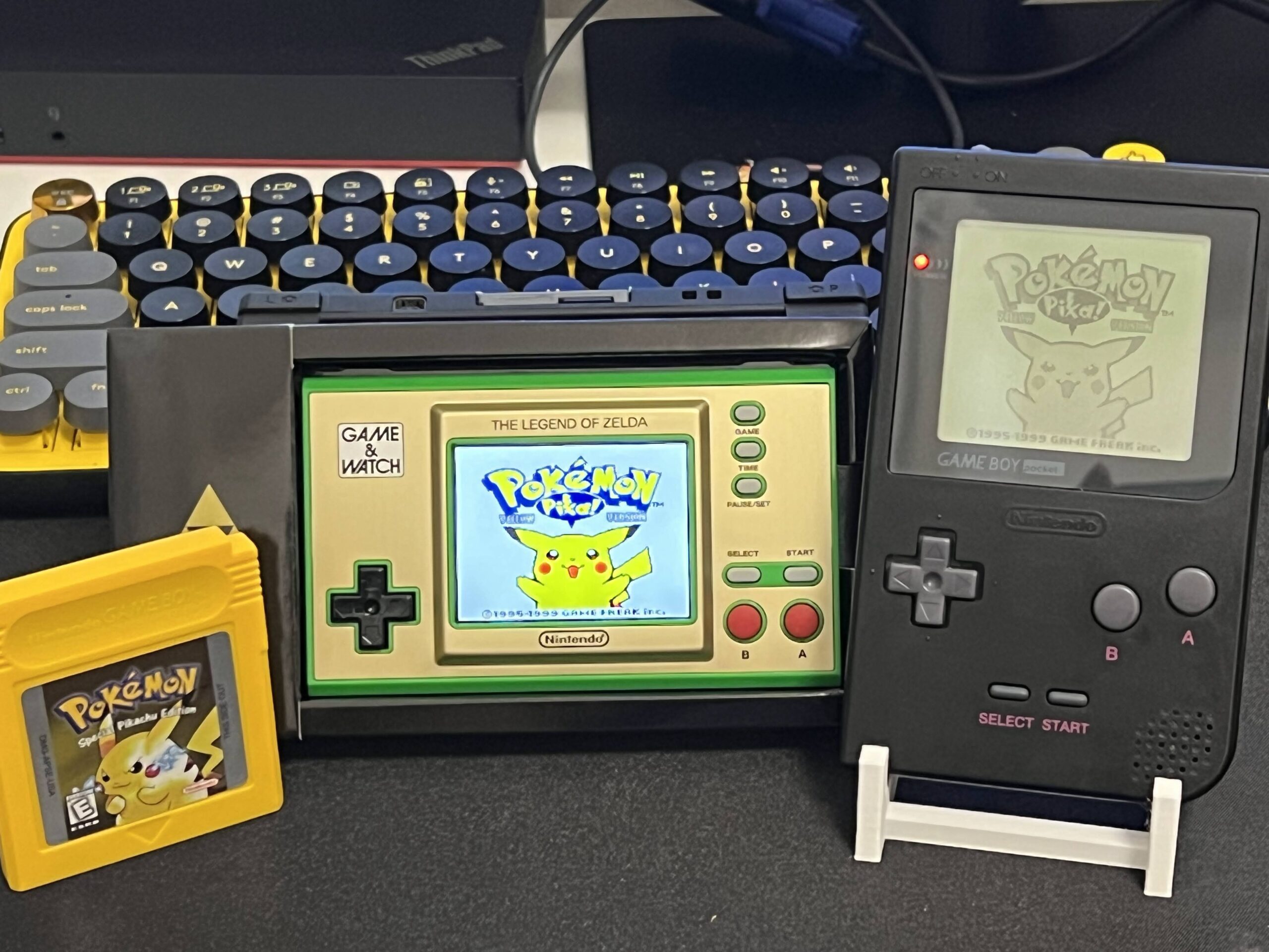 Nintendo Game & Watch: Zelda Edition (Modded) – 64MB Upgrade with 300+ Classic Games